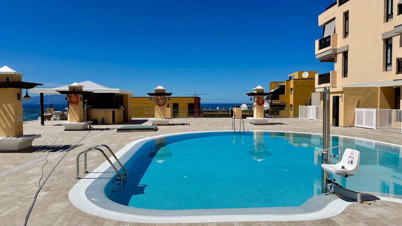 Sunset Apart, Large Terrace, Pool, Best Location! Puerto de Santiago  Exterior foto